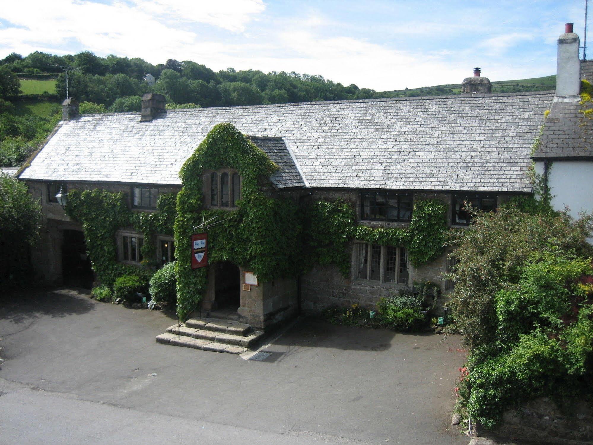 The Oxenham Arms Hotel Devon South Zeal Buitenkant foto
