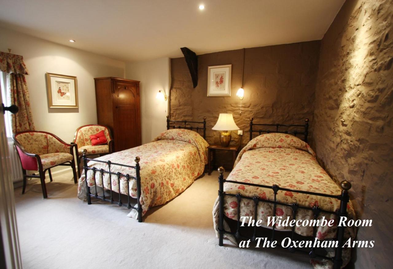 The Oxenham Arms Hotel Devon South Zeal Buitenkant foto