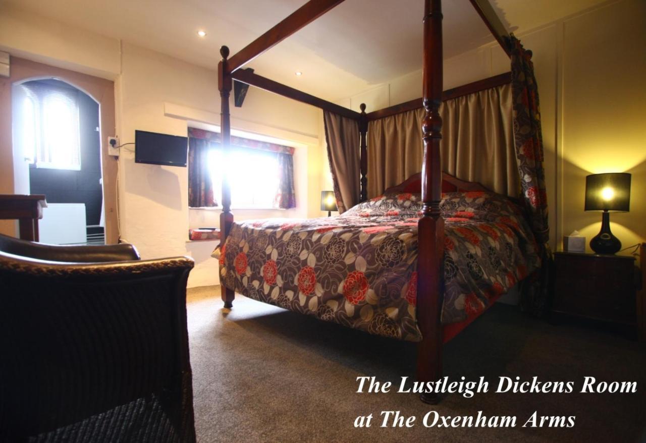 The Oxenham Arms Hotel Devon South Zeal Buitenkant foto